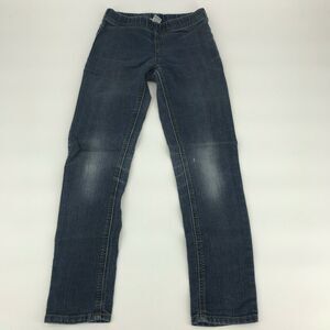 Cherokee Girl’s Faded Blue Denim Elastic Skinny Jeans Kid’s Youth Size 12